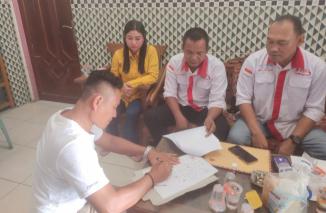 Foto Exs karyawan PT Sarang Sapta purtra Memberikan Hak Kuasa ke SBNI