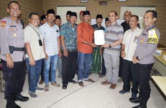 Polres Sumenep Selesaikan Konflik Tanah PT Garam Secara Restoratif Justice