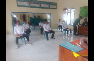 Pemerintah Desa Gedung Dalom, Kec.Waylima, Kab.Pesawaran, Melaksanakan Tes Tertulis Dan Wawancara Bagi Calon Perangkat Desa