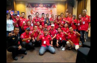 Rapimnas PWDPI Yang Ke -1 2023 Dewan Pembina Dan Ketua Umum Ajak Semua Pelaku Jurnalis Bekerja Secara Profesional