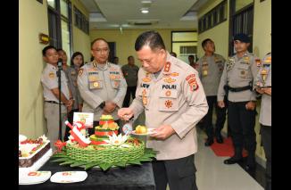 Polda Maluku Gelar Syukuran HUT SDM Polri ke 72, Ini pesan Kapolda