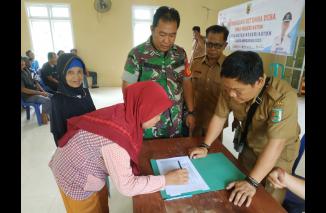 BLT DD Tahap I Desa Negeri Katon di Bagikan