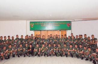 Foto Asops Kasdam XVI/Pattimura Pimpin Rakernis Bidang Operasi TA 2023