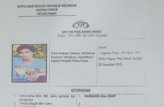 8 Tahun Berlalu, Polisi Akhirnya Temukan DPO Kasus Hilangnya Nyawa Anggota BKO Brimob di Bayabiru, Kabupaten Paniai