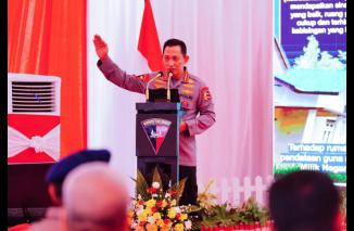 Kapolri Resmikan Pembangunan Asrama Brimob Polda Kalimantan Barat