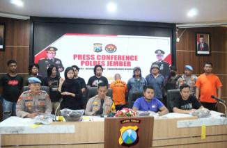 Polres Jember Berhasil Bekuk Pelaku Pembunuhan Di Sumberbaru