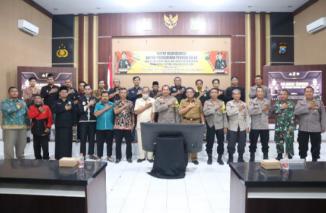 Polres Blitar Kota Gandeng Perguruan Silat Jaga Kamtibmas di Bulan Ramadhan