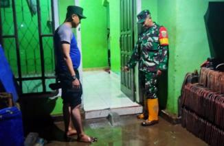 Tanggap Bencana Banjir, Dandim 0421/Ls Perintahkan Danramil Dan Babinsa Untuk Bantu Warga
