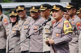 Dirikan Pos Pantau, Polrestabes Surabaya Bersama Tiga Pilar Jogo Suroboyo di Bulan Ramadhan