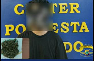 Bawa Satu Paket Ganja Kering, Seorang Pria Diciduk Tim Satresnarkoba Polresta Manado