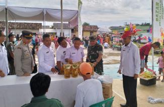 Dukung Pengendalian Inflasi di Wilayah, Koramil 421-07/SDM Laksanakn Monitoring Pasar Murah