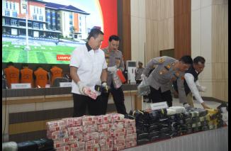Ditreskrimsus Polda Lampung Berhasil Ungkap Dugaan Tindak Pidana Informasi dan Transaksi Elektronik