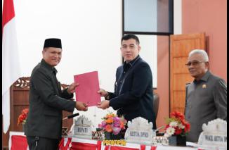 Opini BPK RI Tentang Pencapaian Pembangunan Kabupaten Pesawaran Dengan Predikat Wajar Tanpa Pengecualian Dengan Papaian 100 Persen.