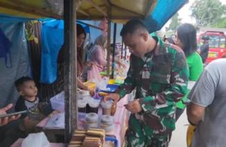 Yonif Raider 733 Masariku Berbagi Berkah di Bulan Suci Ramadhan