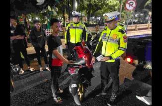 Patroli Sahur Polres Situbondo Cegah Balap Liar Selama Ramadhan