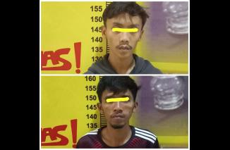 Sat Narkoba Polres Pesawaran Tangkap Dua Laki – Laki Membawa Narkotika Jenis Ganja