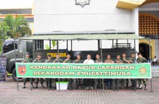 Takjil On The Road, Kodam Pattimura Operasikan Kendaraan Dapur Lapangan