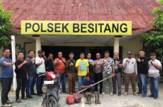 Satreskrim Polres Langkat Bersama Subdit 3 Jatanras Ditreskrimum Poldasu Berhasil Ungkap Kasus Pembunuhan