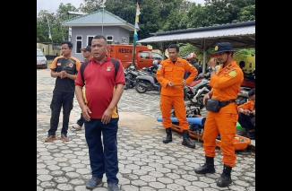 Foto Bhabin Kamtibmas Desa Belo Laut Mengikuti Aksi Simulasi Penanganan Bencana