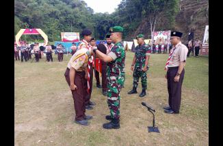 Dandim 0607/Kota Sukabumi Pimpin Upacara Pembukaan LT-1 dan KANIRA di Bojonggenteng