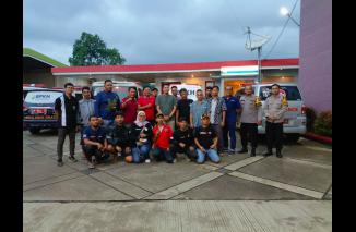 Foto Audensi Paguyuban Ambulan Jepara Dengan Menejemen SPBU 44.594.17 Kalitekuk Jepara