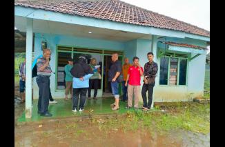 Kegiatan Pemeriksaan Setempat Kasus Perdata Penyewa Lahan PT RSA Di Pati Berjalan Lancar
