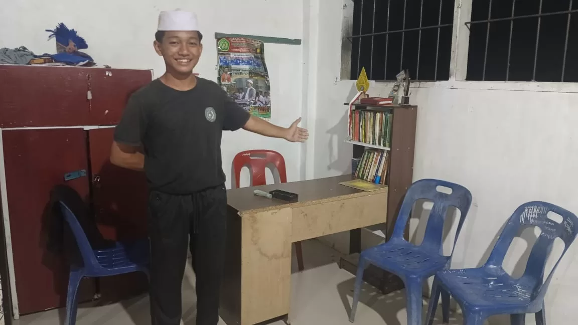 Ponpes Darus Sholihin Labuhanbatu Sediakan Perpustakaan Mini Dikamar Santri