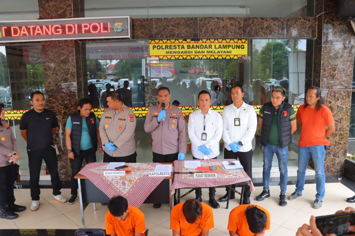 Pelaku Berhasil Ditangkap : Kasus Percobaan Pencurian Disertai Penganiayaan Driver Taksi Online di Bandar Lampung