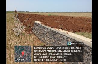 Foto RAB Proyek Talud Desa Petekeyan Diduga Copy-Paste dari Desa Lain, Anggaran Rp 187 Juta Bermasalah