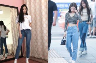 Foto Inspirasi OOTD Celana Jeans ala Idola K-Pop: Gaya Sederhana tapi Keren