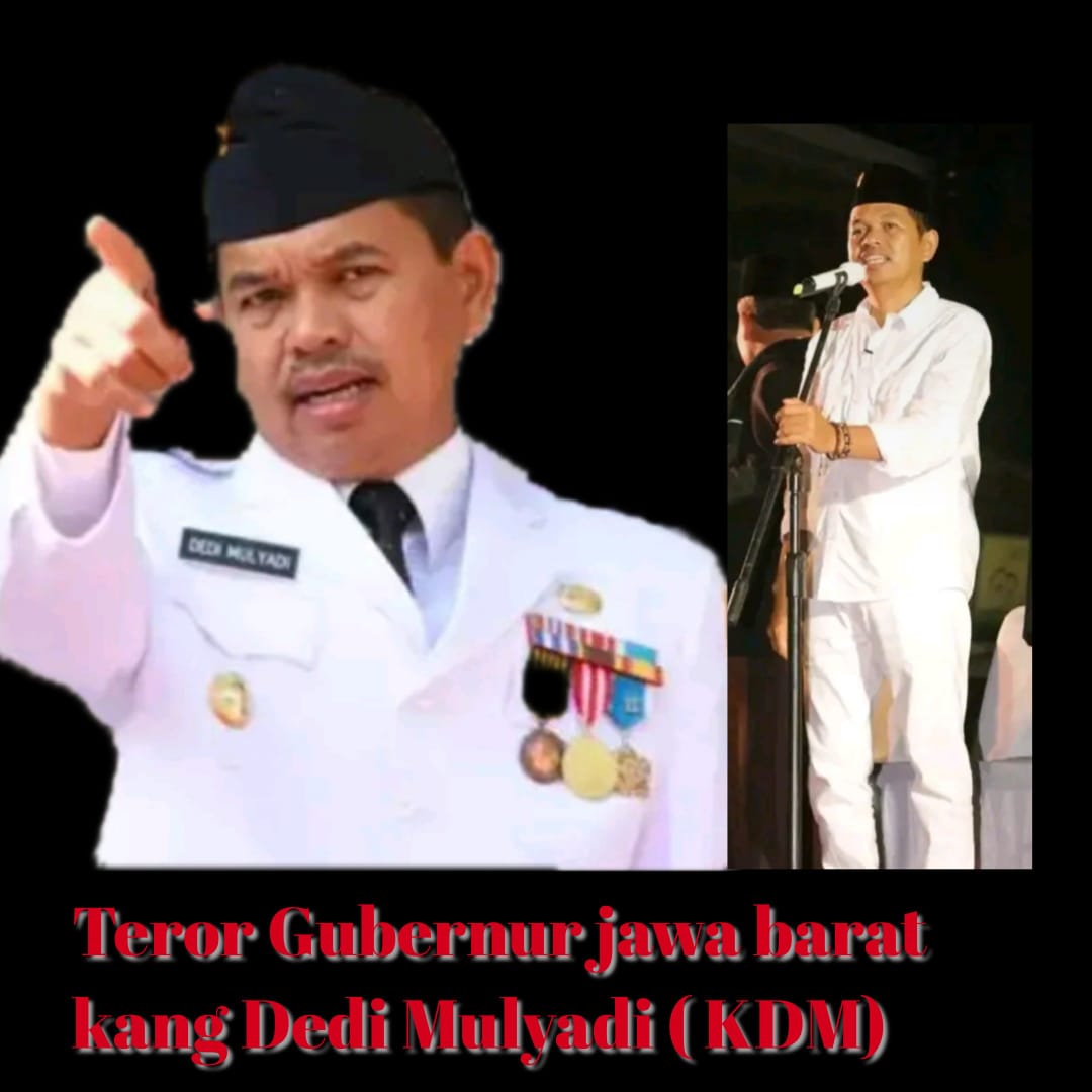 Teror untuk Gubernur jawa Barat Kang Dedi Mulyadi