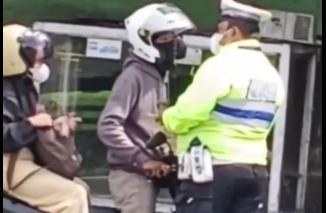Foto Razia Motor di Sumedang Dorong Polisi Terjerat Propam, Cari Solusi dengan Lembaran Damai