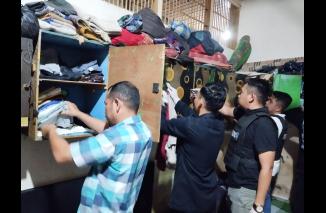 Foto Laksanakan Perintah Ditjenpas Riau, Rutan Rengat Geledah Kamar Hunian Pasca Idul Fitri