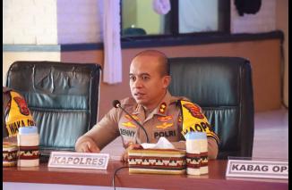 Foto Arus Balik Pasca Lebaran, Kapolres Lampung Timur Himbau Masyarakat Berhati-hati dan Manfaatkan Pos PAM dan Pos Yan