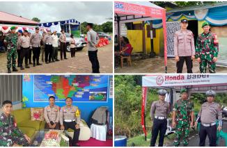 Foto Kodim 0431/Bangka Barat Dan Jajaran melaksanakan Pengamanan Arus Balik lebaran Idul Fitri 1446 H/2025