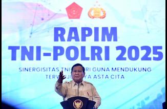 Foto Peringatan Keras Presiden Prabowo Relevan dengan Derita Rakyat