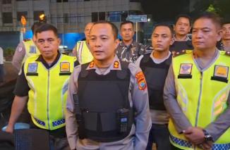 Foto Kapolres Bitung AKBP ALBERT ZAI.,SIK.,MH Pimpin Patroli Cipta Kondisi 