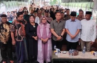 Kapolres Bitung AKBP ALBERT ZAI.,SIK.,MH Hadiri Halal Bihalal Brigade Nusa Utara Provinsi Sulawesi Utara