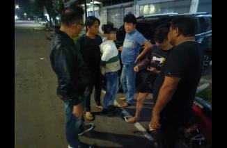 Foto Kegiatan Cipta Kondisi Tim Opsnal Sat Intelkam Polres Bitung Amankan Sajam, Pelaku Anak Dibawah Umur