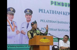 Foto Pemkab Bandung Gelar Pelatihan Kewirausahaan, Bahasa Jepang dan Korea