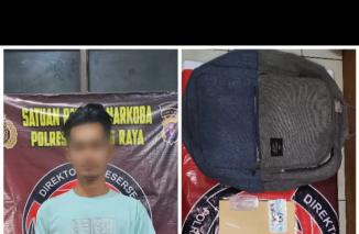 Foto Satresnarkoba Polres Murung Raya Ringkus Seorang Budak Narkotika jenis Sabu Beserta 4 Paket Bungkus Sabu
