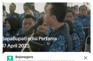 Foto Netizen Bojonegoro Berucap Omon Omon  Saja Perihal Sambutan SPP Gratis dan  Pungutan