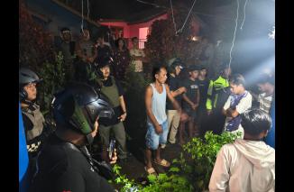 Ciptakan situasi aman dan kondusif jelang Paskah, Kapolres Bitung Pimpin Patroli
