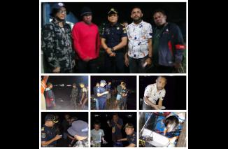 Foto Jaringan Teripang Ilegal Di Tanimbar Berhasil Dibongkar Lewat Operasi Gabungan PSDKP Dan PolAirud Bersama Tim TMC