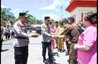 Kapolda Jambi, Irjen Pol. Krisno H. Siregar Melakukan Kunjungan Kerja ke Mapolres Sarolangun