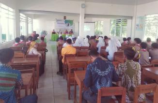 MA Madrasah Aliyah Kanaeng Galesong Selatan Kerj exasama Mahasiswa UMI Makassar Gelar Seminar Sehari