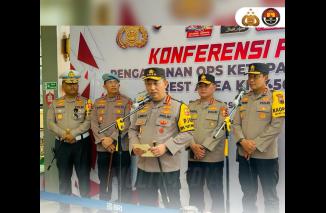 Foto Kapolri Pastikan Pelayanan Optimal di Jalur Tol dan Arteri Saat Arus Balik Lebaran 2025