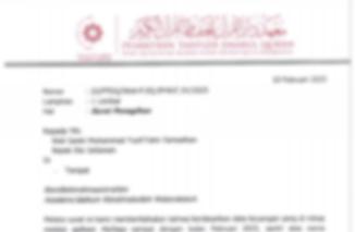 Foto Wali Murid Kecewa atas Surat Penagihan dari Pesantren Tahfizh Daarul Qur'an