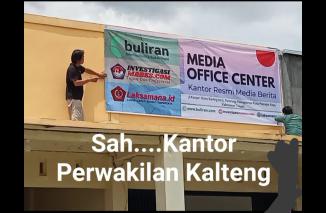 UCAPAN SELAMAT Atas Peresmian Kantor Perwakilan Wilayah Kalimantan Tengah