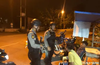 Foto Polres Bengkalis Laksanakan Giat TIM RAGA dalam Rangka Pemberantasan Geng Motor dan Aksi Anarkisme